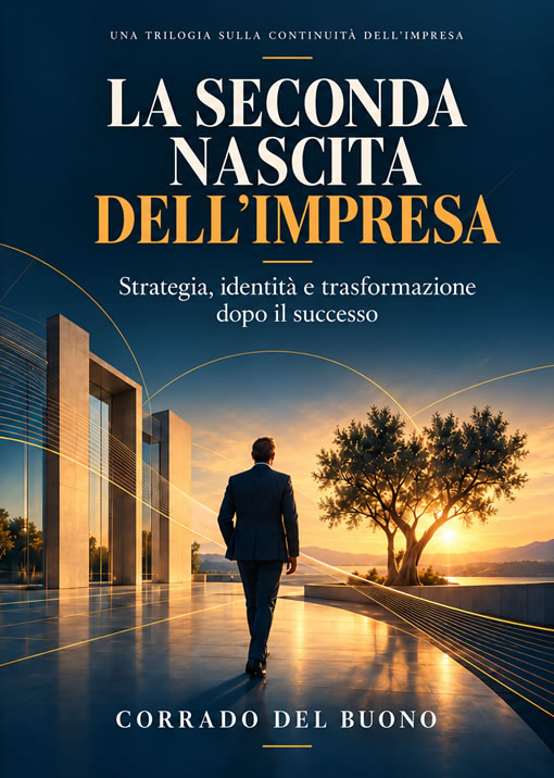 Copertina del libro LA SECONDA NASCITA DELL’IMPRESA
