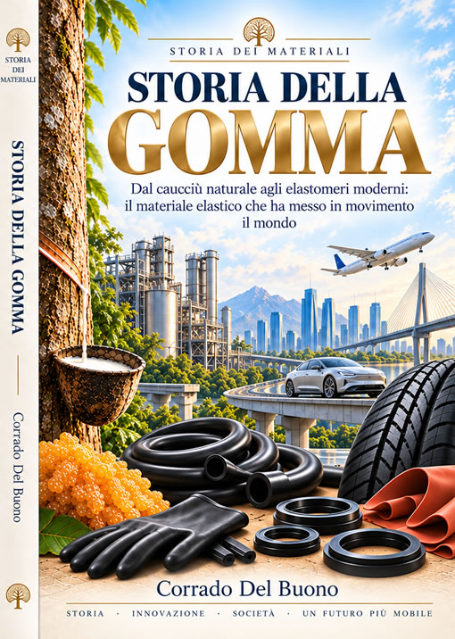 Copertina del libro Storia della Gomma