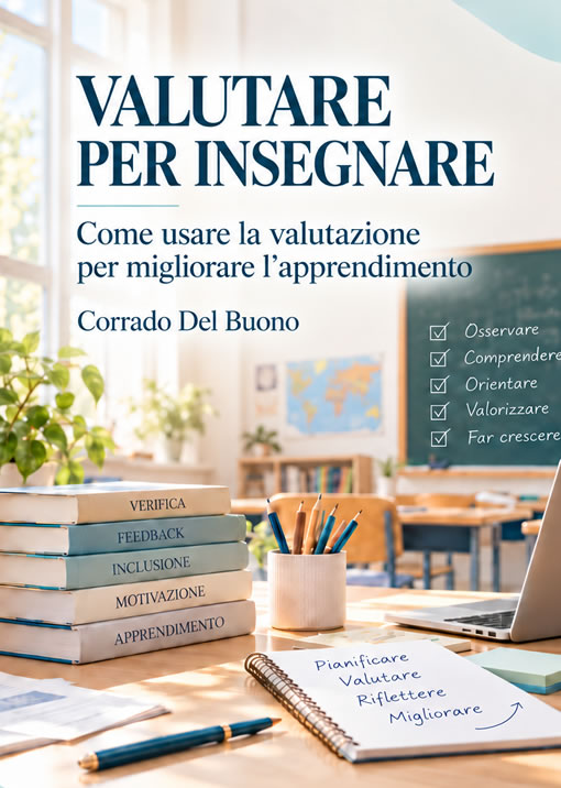 Copertina del libro VALUTARE PER INSEGNARE